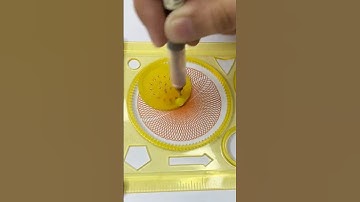 Beautiful ASMR Spirograph Patterns ! #art #shorts #spirograph #satisfying #asmr #trending #relaxing