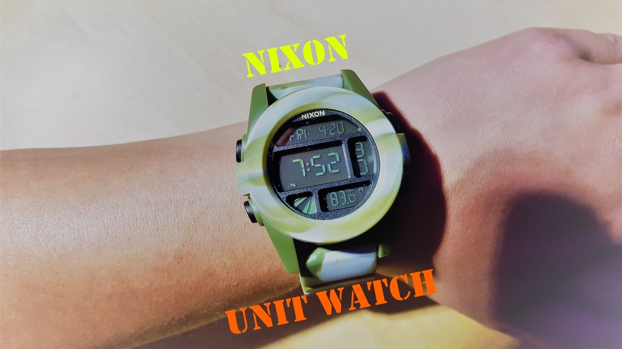 Nixon - Unit Watch - Unbox and Review - YouTube