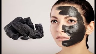 Activated Charcoal Face Mask to Get Rid of  Oily Skin, Acne & Pimples,  Fairness & Glow