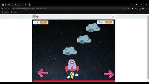 How to make rocket escape game on scratch part 3.
