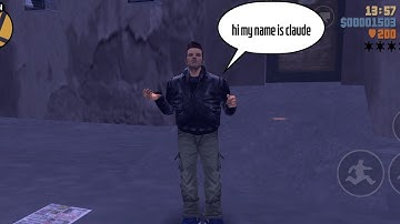 Gta 3 claude speak mod (test version) android
