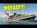 Massive Car Ferry Sinks With $10,000,000 Car On Board!!! | Stormworks Multiplayer