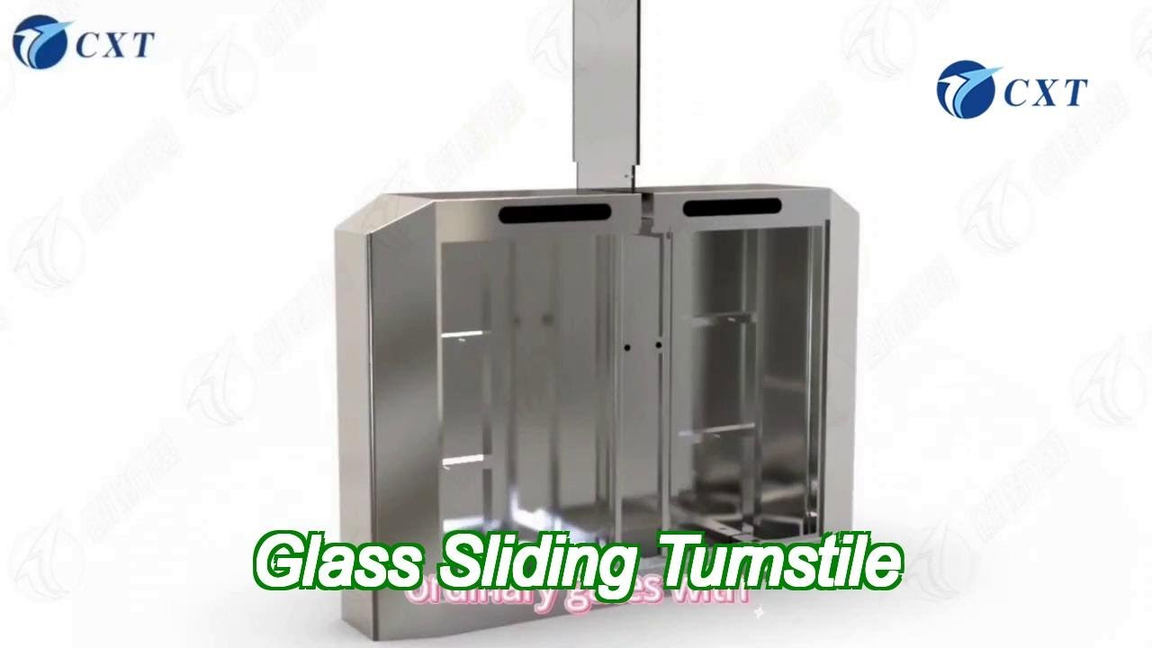 stainless steels self protection sliding gate turnstile acrylic swing barrier gate 510ty-