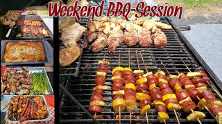 4th Of July BBQ | Hamburgers, Wings, Western Style Rib, Sausage, and Chicken | Cooking With Thatown2