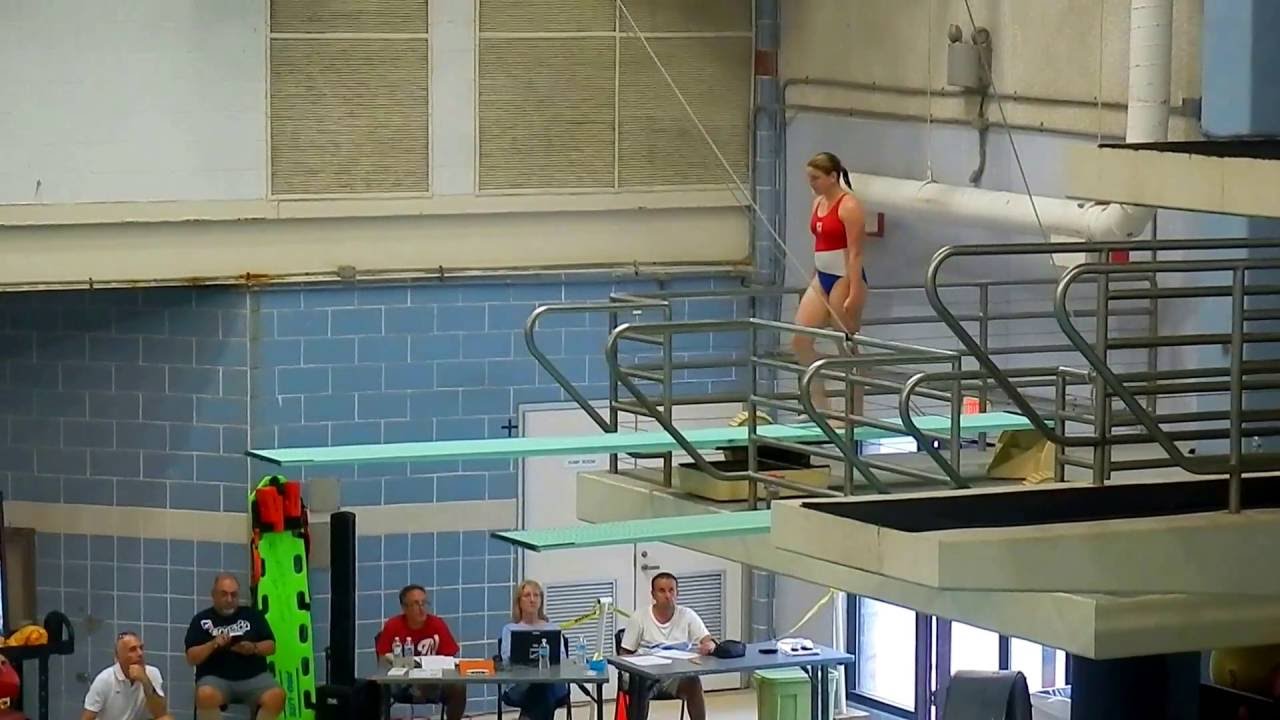 Jennifer Bell Performs 305C at USA Diving Zone A Championships in