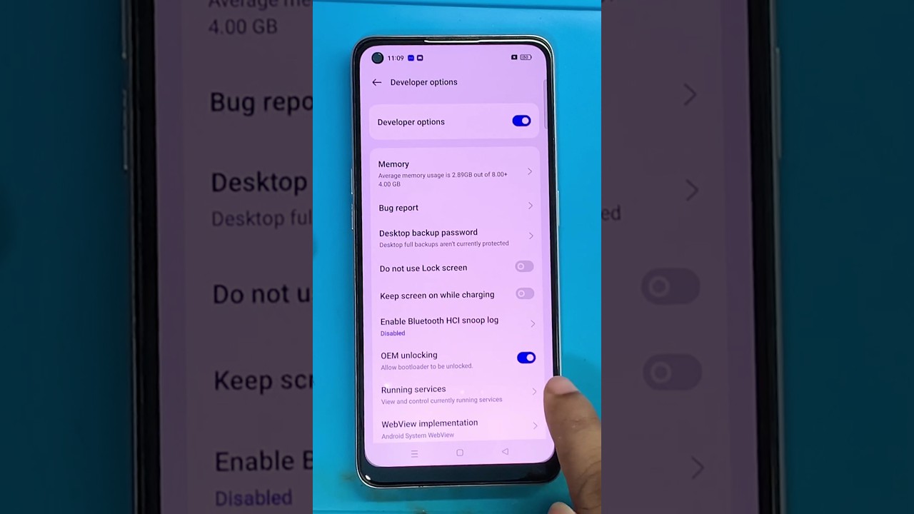 OPPO F21 Pro OEM Unlocking Enable / Developer Show