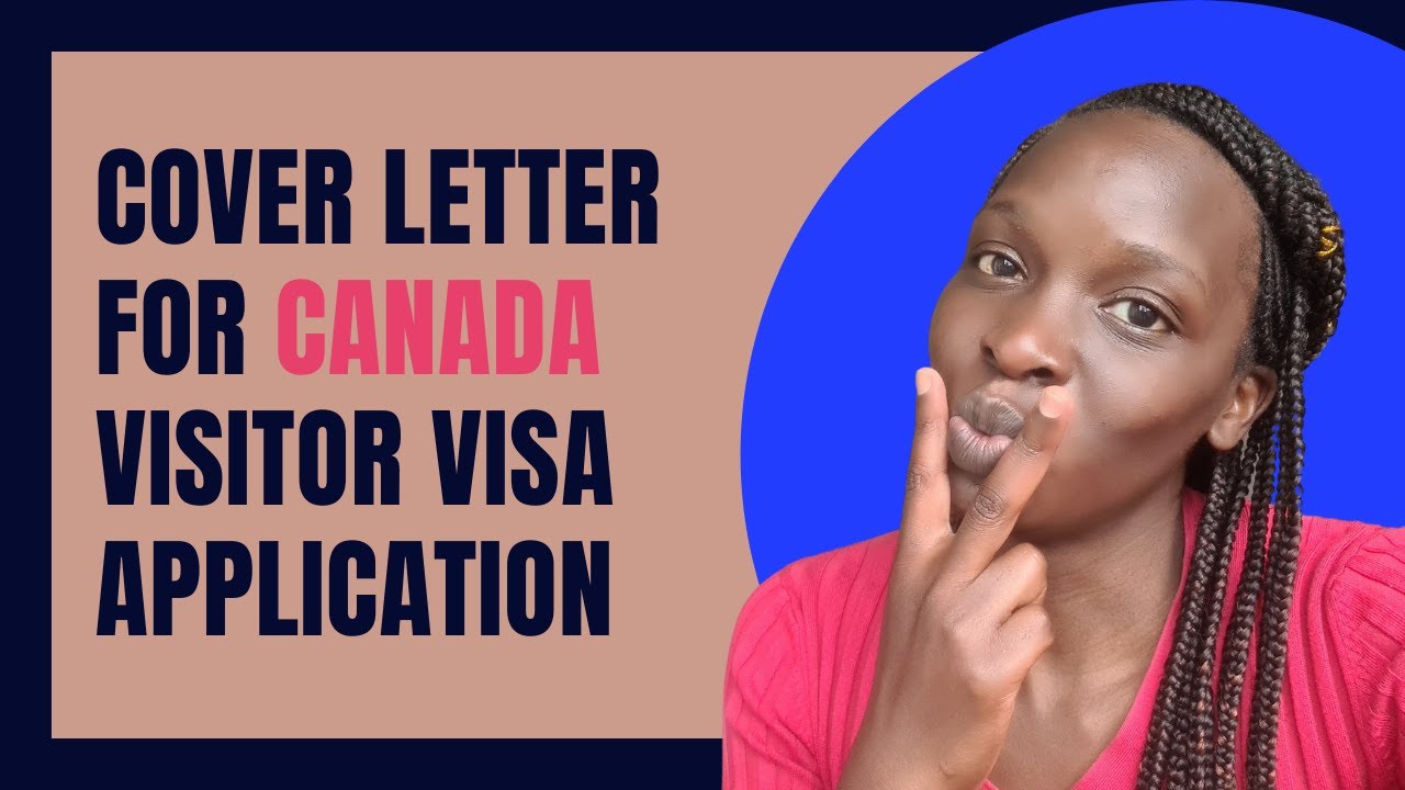 how to write cover letter for visa application canada