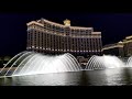 Bellagio water show - Las Vegas Oct 2021