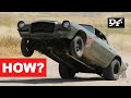 How the F-Bomb Camaro Does Wheelies On Dirt!