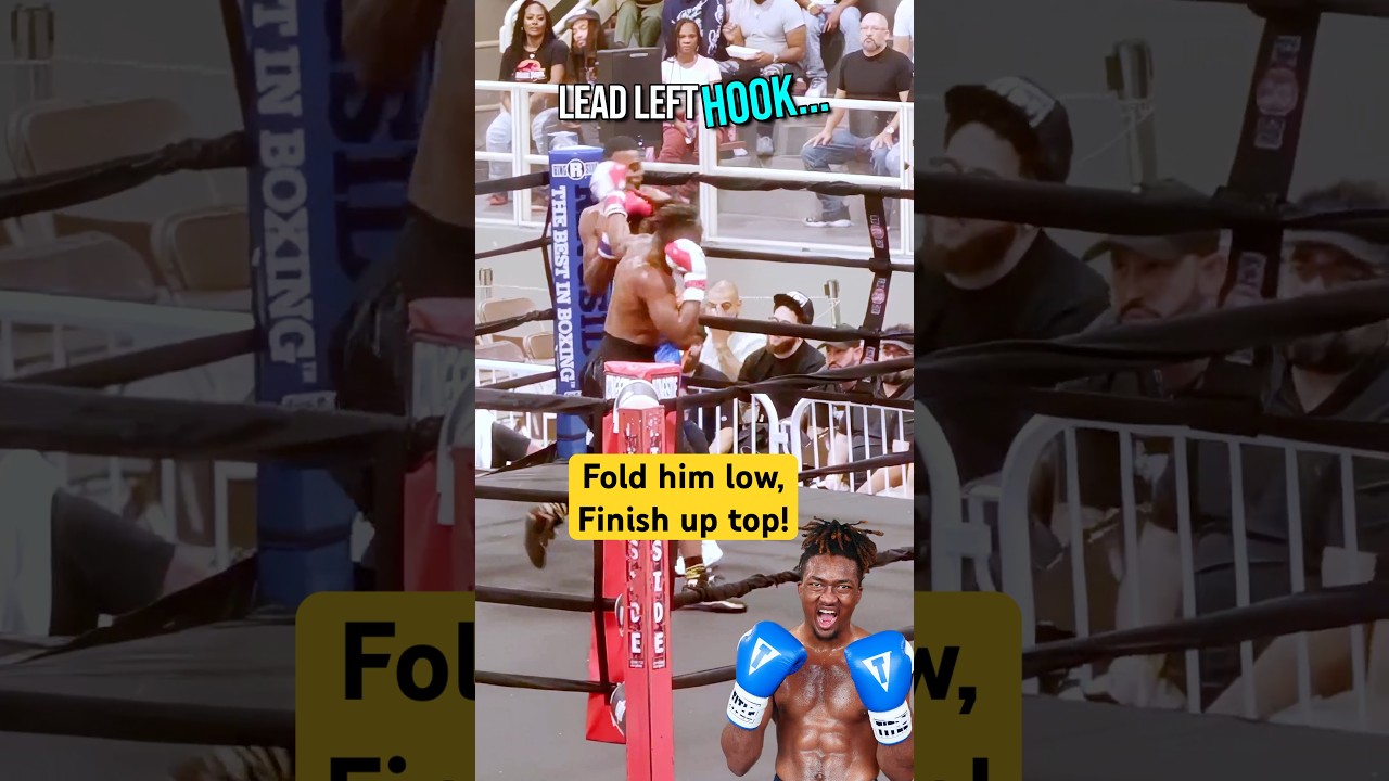 Setup a Lead Left Hook by WRECKING THE BODY