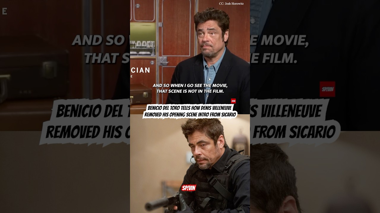 Когда Дени Вильнёв снял сцену с Бенисио дель Торо 