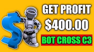 Get Profit $400.00 On Binary Option - High Accuracy Signals Bot Cross c3 Pro - 100% Work