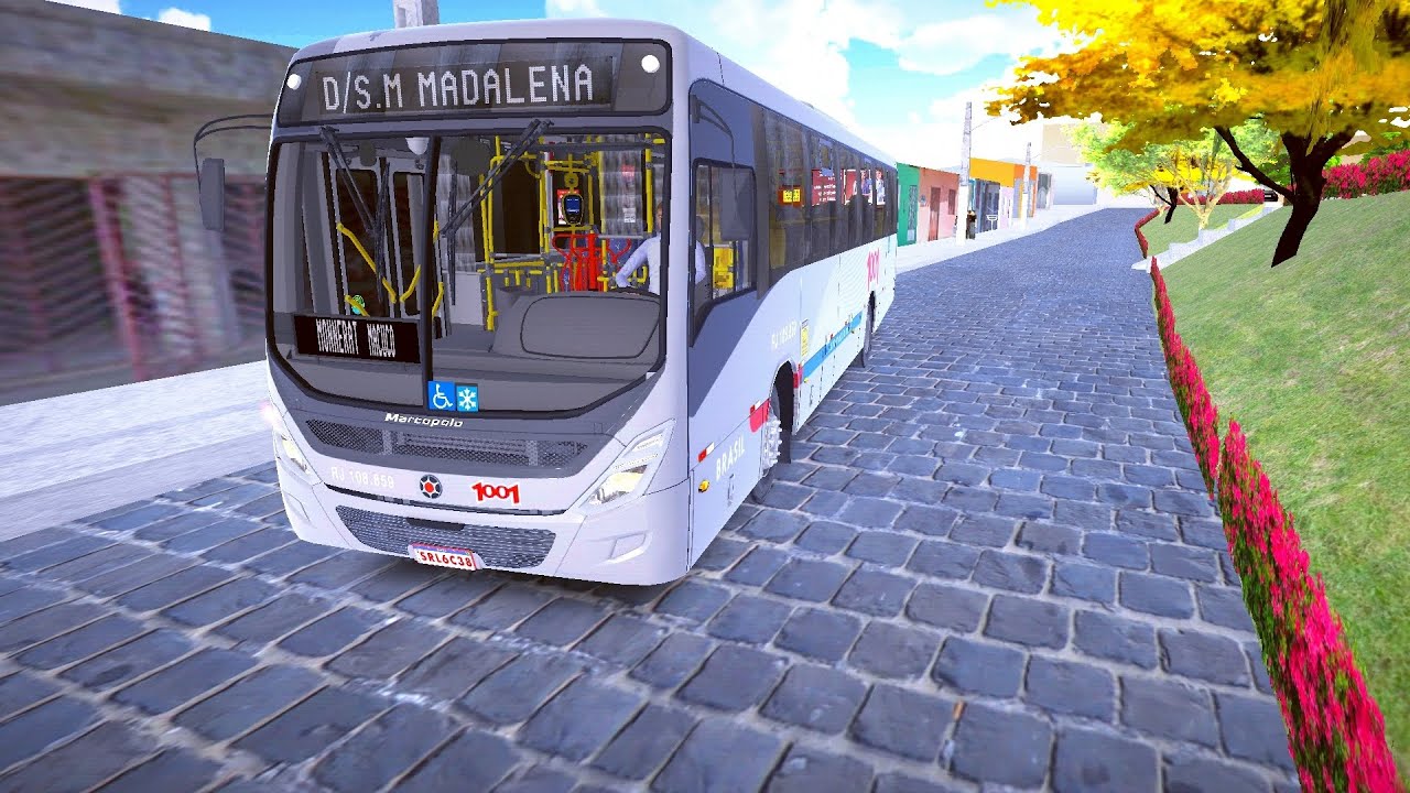 Marcopolo New Torino s Plus Padrao 1001/MB of 1721L BT6 EURO 6/1001 RJ 108.859 L:D/S.M Madalena P/NF