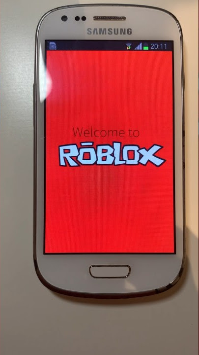 Old Roblox on Samsung Galaxy S3 mini