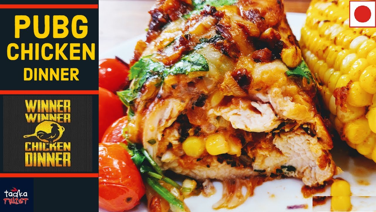 Easy Stuffed Chicken Dinner | PUBG Chicken Dinner | Winner Winner Chicken Dinner | Kashmiri Tadka Twist