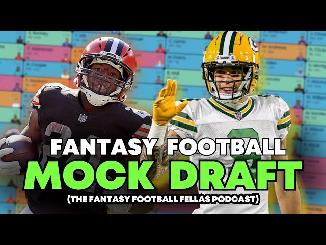 Mock Draft Show + The DUCERS! - Fantasy Footballers Podcast