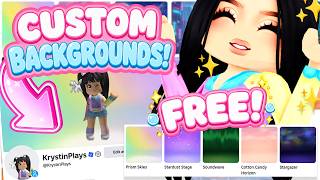 How to Get & Use NEW Roblox Profile Backgrounds! (FREE) ⭐