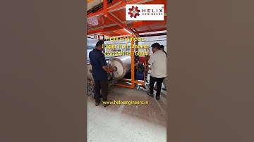 Helix Engineers Paper roll stacker for paper roll shifting for more details call us: 9913116804