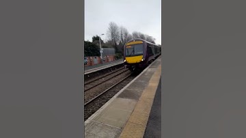 EMR Turbostar: 170515 Passing Radcliffe(Notts) Station