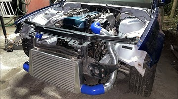 E46 2jzgte R154 prep and install