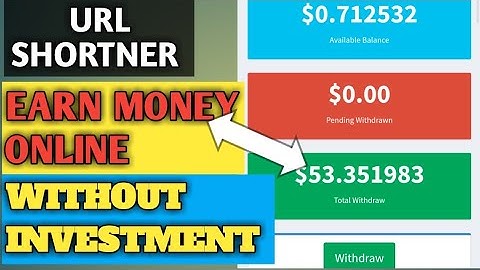 url shortener earn money new tricks || work form home || earning websites
