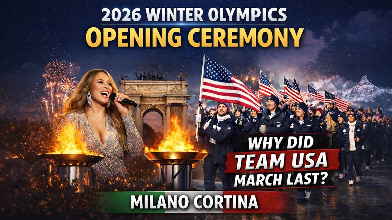 2026 Winter Olympics Opening Ceremony Highlights | Why Team USA Marched ...