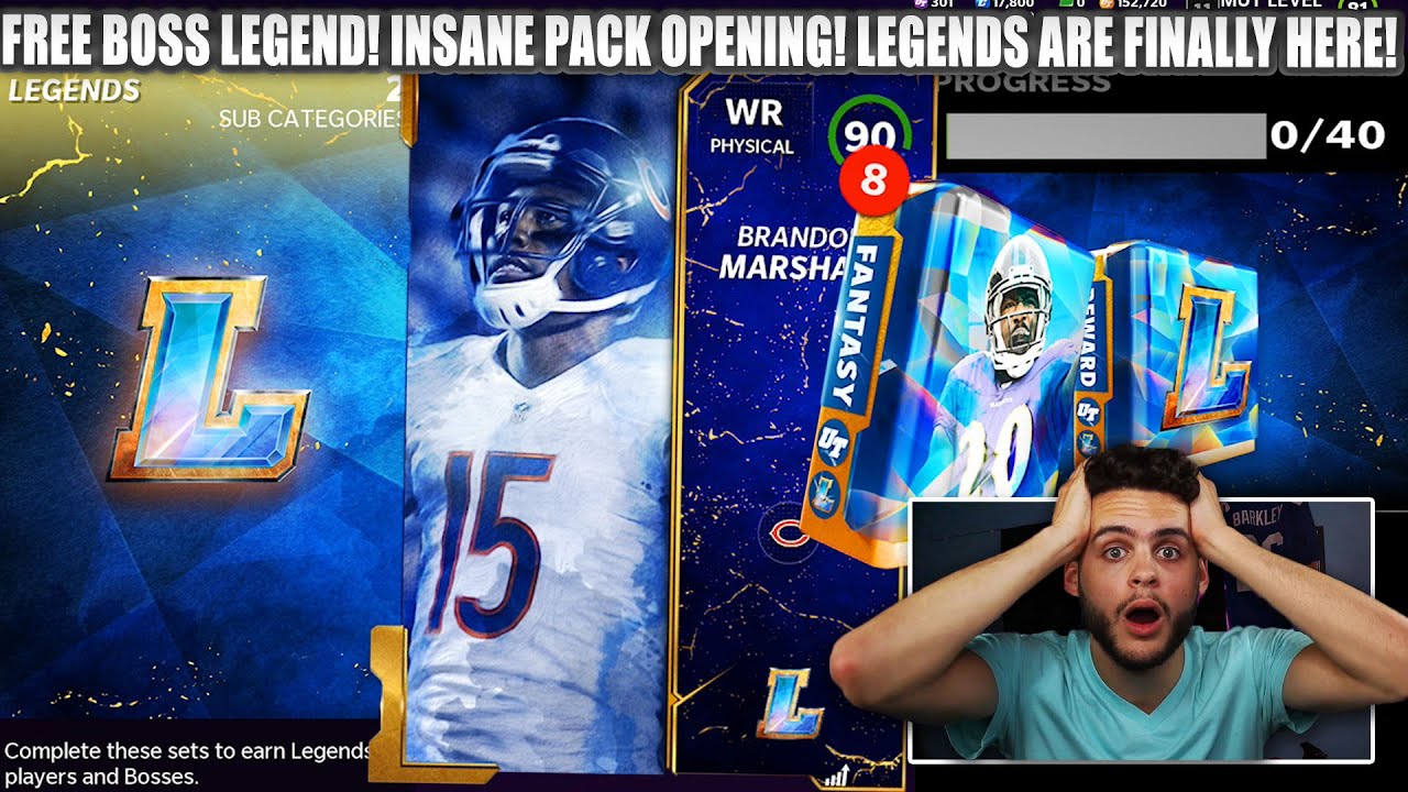 OMG INSANE 90 OVR FULL LEGEND PULL! FREE FULL BOSS LEGEND! LEGEND FANTASY PACK BUNDLE! | MADDEN 22