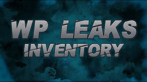 [QBUS] WP Leaks | Inventory | FiveM Scripts