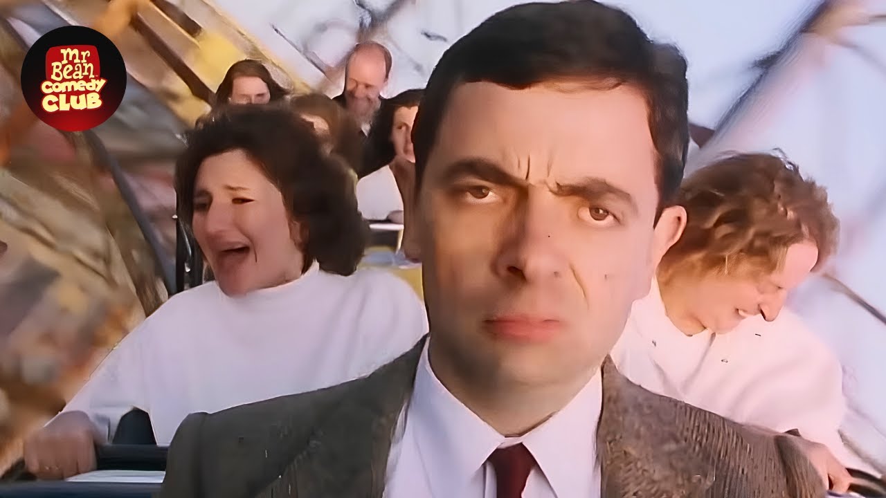 Mr. Bean Gets Bored on a Rollercoaster | Mr. Bean Comedy Club