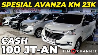 GOKIL AVANZA KM 23K LOW BANGET! SEMUA HARGA CASH 100 JUTAAN, NYICILNYA 3 JUTAAN DIJAMIN BERKUALITAS