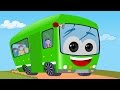 Wheel On The bus Go  Round And Round | Kids Song | Nursery Rhymes | Preschool Videos