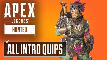 NEW Vantage All Intro Quips - Apex Legends