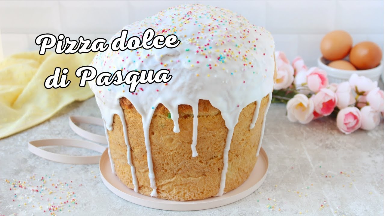PIZZA DOLCE DI PASQUA MARCHIGIANA - Alta e sofficissima! Video dettagliato passo passo