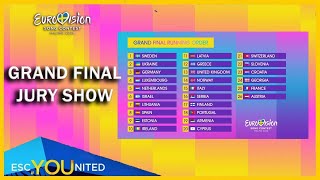 Eurovision 2024: GRAND FINAL- JURY SHOW Live Stream Discussion