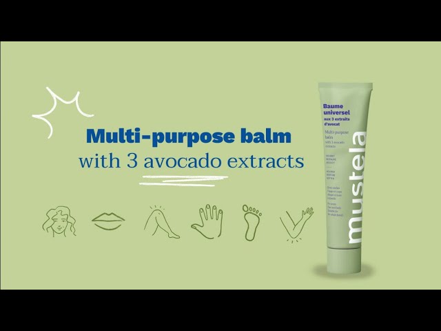  Mustela Avocado Multi-Purpose Balm - Natural Vegan Moisturizer  for Face, Lips, Hands & Body - Dry Skin Relief - 2.53 fl. oz. : Beauty &  Personal Care