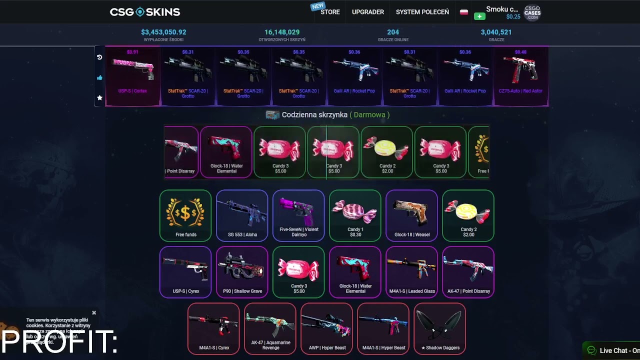 CSGO-SKINS OPEN DAILY FREE CASE #1