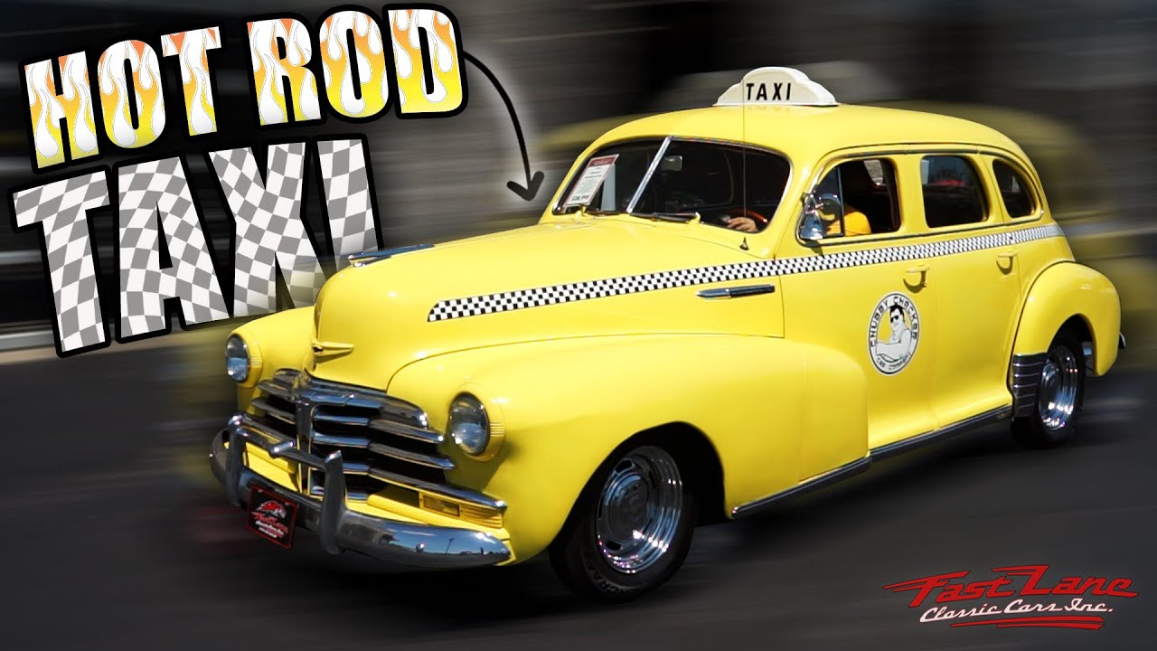 HOT ROD TAXI - 1948 Chevy Fleetmaster Taxi For Sale at Fast Lane Classic Cars!