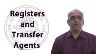 Registers and Transfer Agents | Banking Awareness | TalentSprint