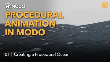Procedural Animation in Modo | Creating a Procedural Ocean