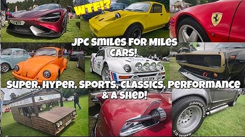Supercars HyperCars Sports Cars Classic Cars Cool Cars Muscle Cars Shed JPC Smiles For Miles