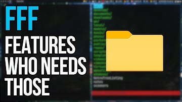FFF Is Just Barely A Terminal File Manager But It