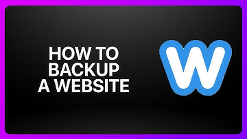How To Backup A Weebly Website 2025! Tutorial