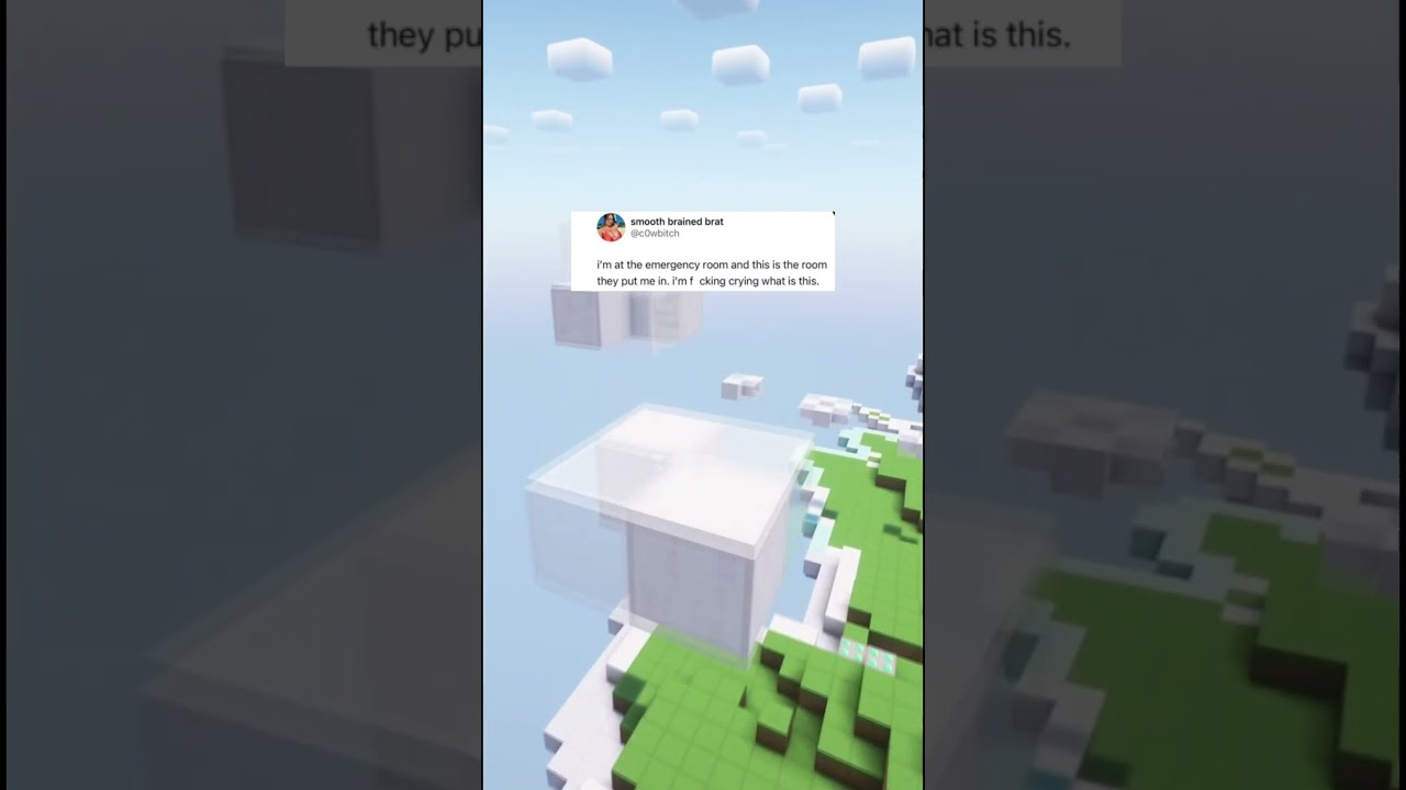 You'll be safe in the squid ward 😌