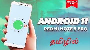 How to Install Android 11 in Xiaomi Redmi Note 5 Pro in Tamil | Download