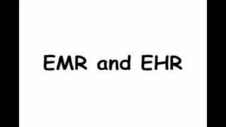 Difference between EMR & EHR #digitalhealth #healthinformatics  #healthtech