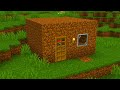 Minecraft  how to build a dirt house