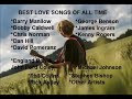 Barry Manilow, David Pomeranz, Dan Hill, David Gates, Kenny Roger - Canciones de amor de los 70s 80s