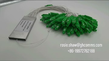 Fiber Optic PLC Splitter rosie.shaw@ghcomms.com