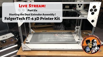 The FolgerTech FT-6 Build Part Six!  Starting the Dual Extruder Assembly!