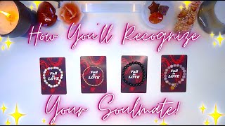 How You'll RECOGNIZE Your Soulmate  Detailed Pick a Card Tarot Reading ✨